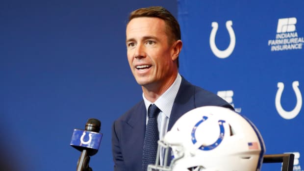 Matt Ryan Indianapolis Colts Over/Under Touchdown Passes